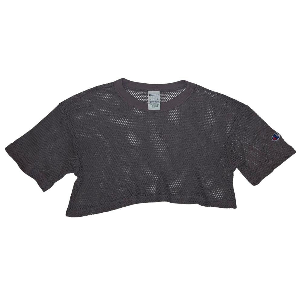 Champion Frosted Plum Women's Mesh Shirt Small Coachella Fest Outfit - Pre Owned - Picture 2 of 4